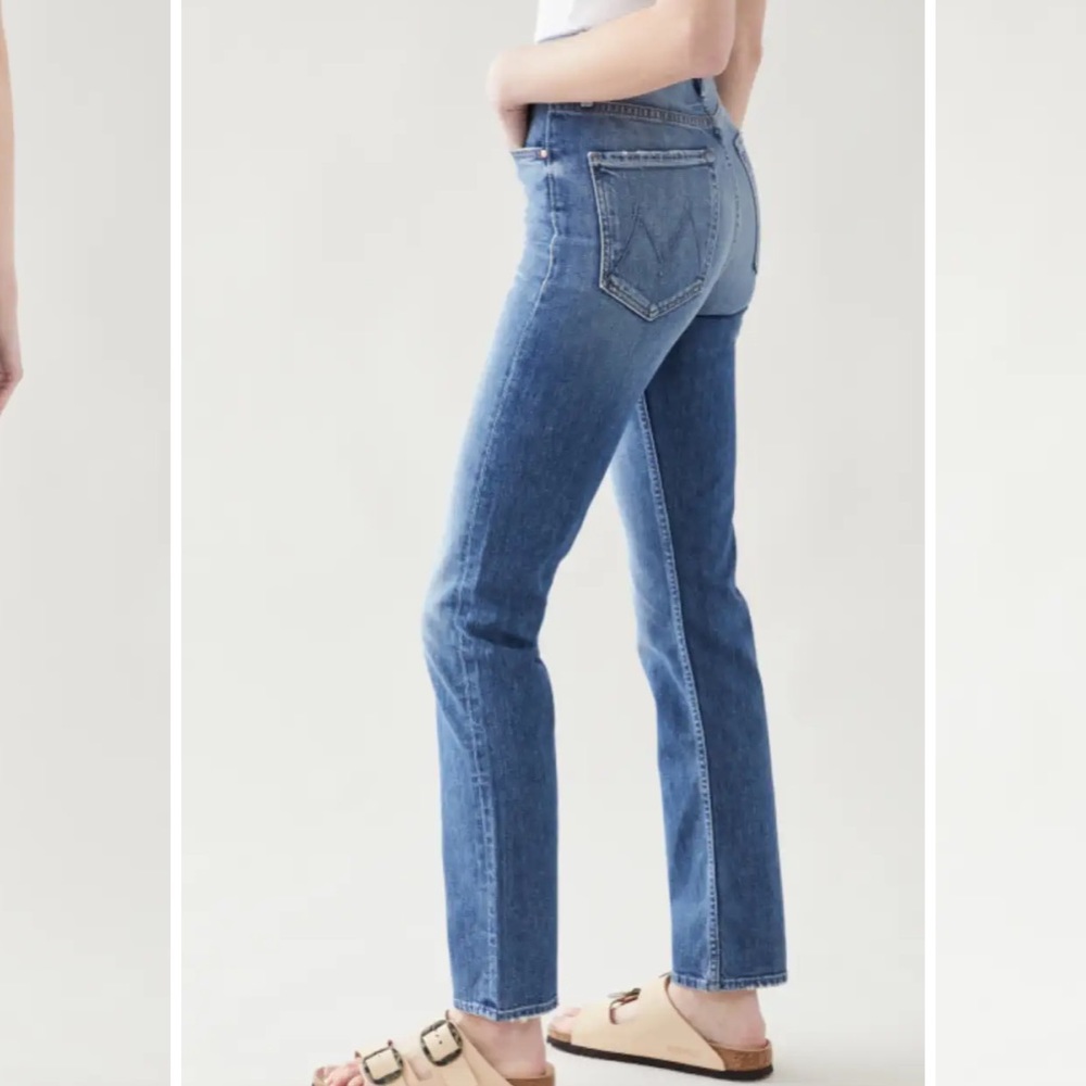 MOTHER denim High Waisted Rider Skimp Jeans - NEVER WORN